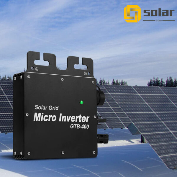 400W Micro Inverter Black